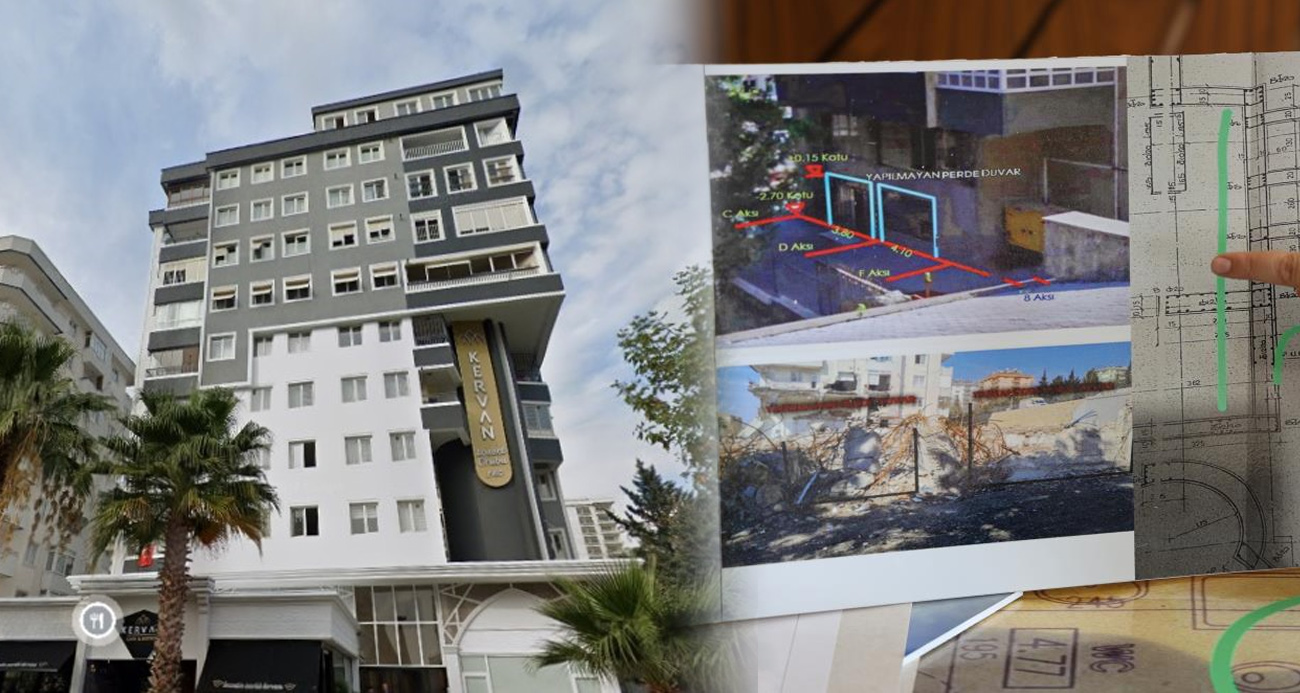 Depremde yıkılan Ezgi Apartmanı’nda korkunç şüphe: Apartman kolonsuz mu yapıldı