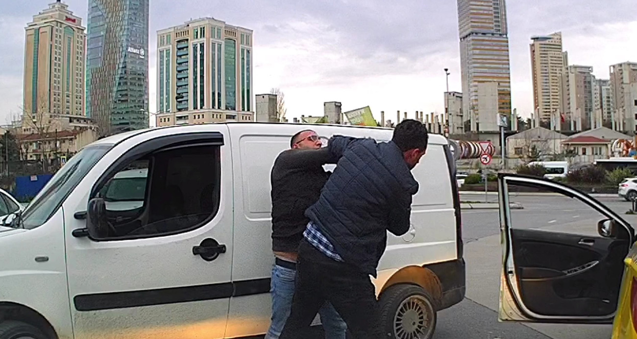 Ataşehir’de trafik tartışması kavgaya dönüştü
