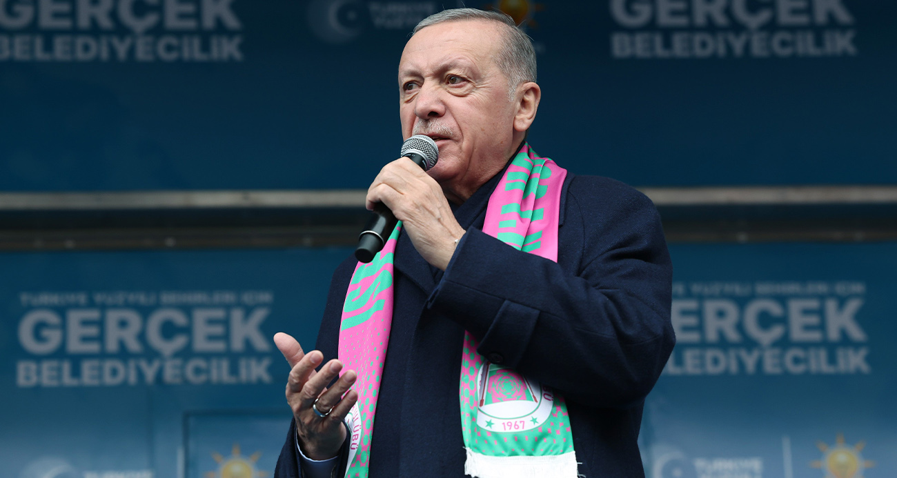 Cumhurbaşkanı Erdoğan: "Deste deste dolarlarla İstanbul’da seçim kazanmak istiyorlar"