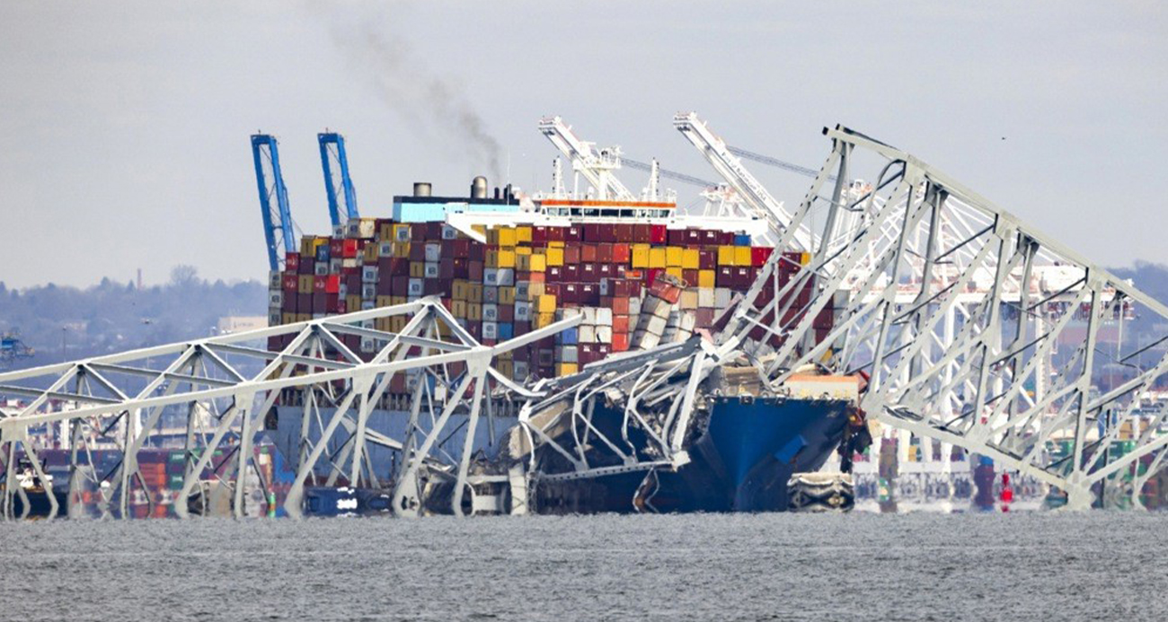 ABD’de köprüye çarpan gemi 2016’da Belçika’da da kazaya karışmış