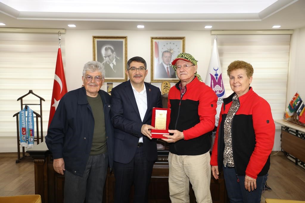 Doğaseverlerden Başkan Çelik’e destek teşekkürü