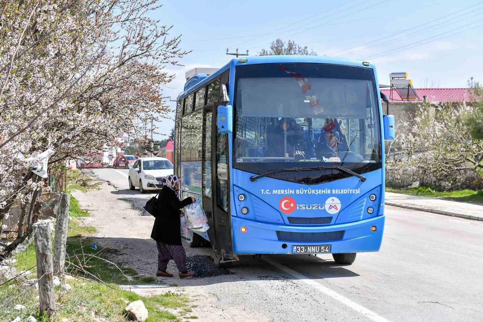 Mersin’de Gülnar ile Köseçobanlı arasında yeni otobüs hattı açıldı