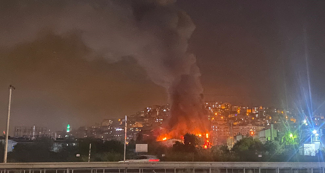 Gebze’de büyük yangın