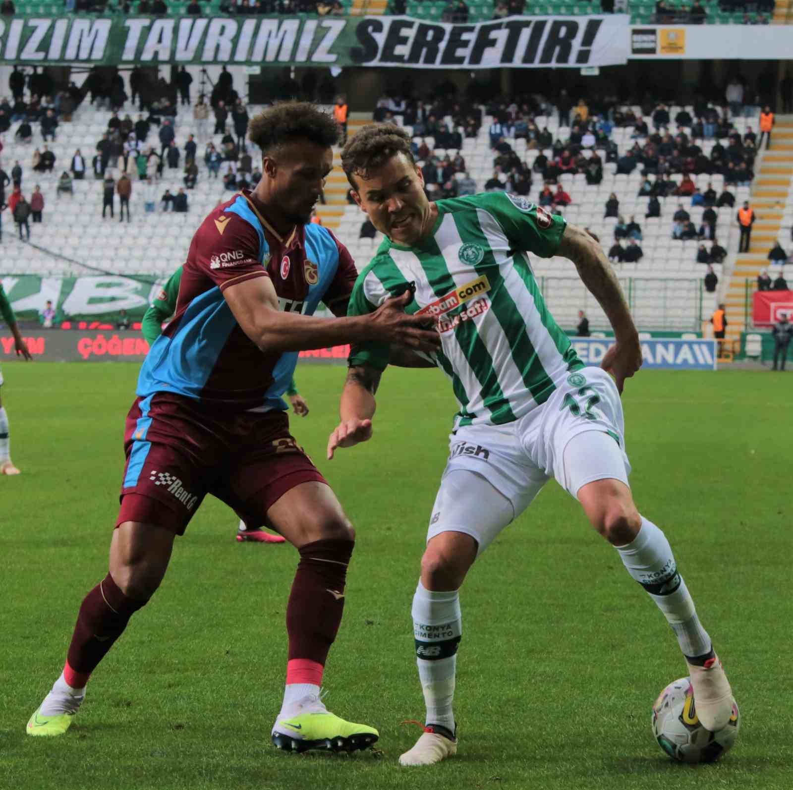 Konyaspor ile Trabzonspor 46. randevuda