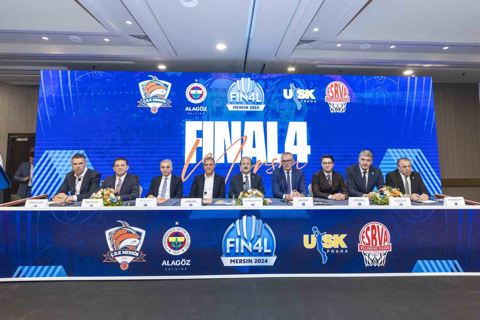 FIBA Kadınlar Avrupa Ligi Dörtlü Final heyecanı Mersin’de yaşanacak