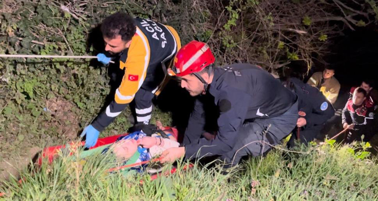 Manzarayı izlerken canından oluyordu