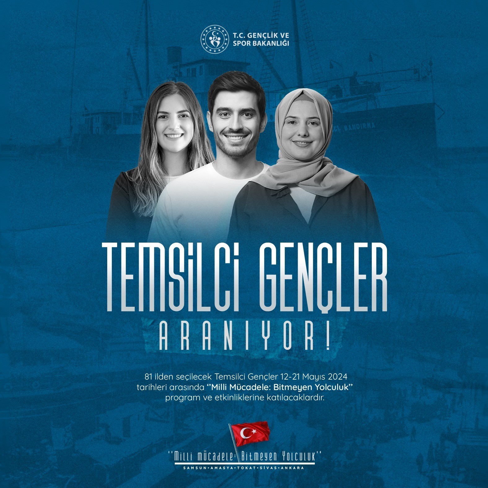 ‘Temsilci Genç’ başvuruları başladı
