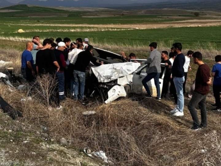 Kahramanmaraş’ta trafik kazası: 2 ölü, 4 yaralı