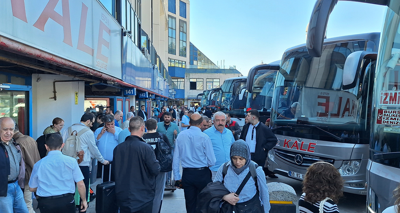 15 Temmuz Demokrasi Otogarı’nda ’Bayram’ yoğunluğu