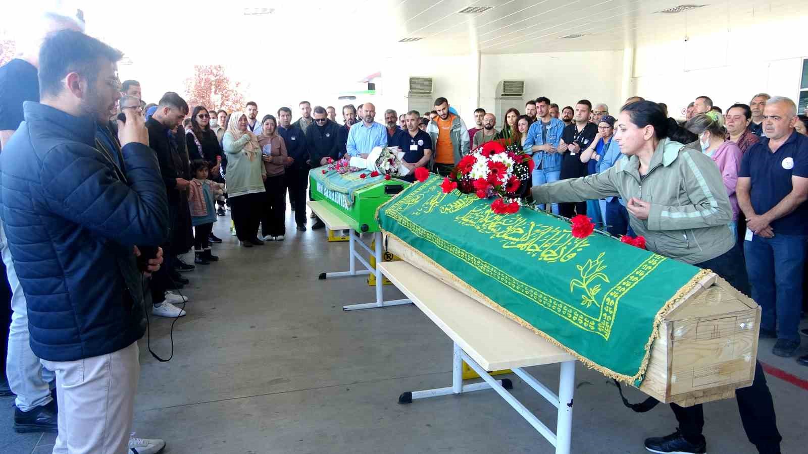 Muğla’da kazada hayatını kaybeden sekreterler memleketine uğurlandı