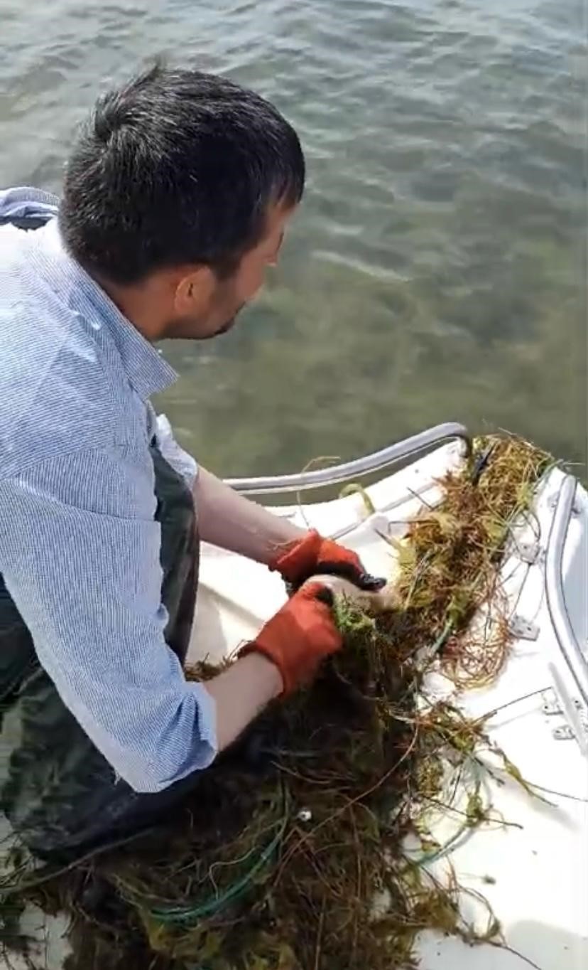 Isparta’da 200 metre uzatma ağı ele geçirildi