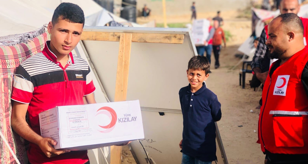 MÜSİAD’ın yardımları Gazze’ye ulaştı