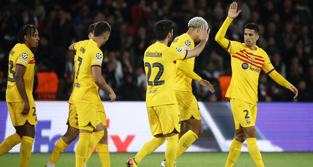 Gol düellosu Barcelona’nın