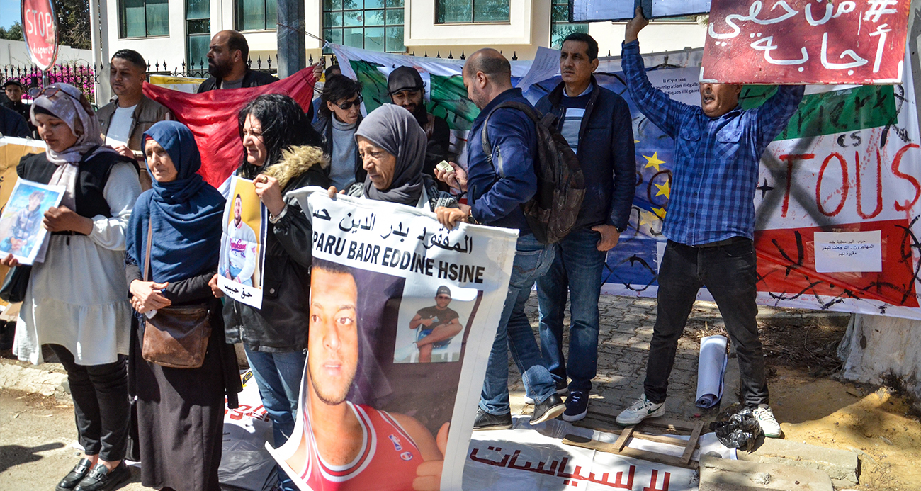 Tunus'a giden İtalya Başbakanı Meloni'ye protesto