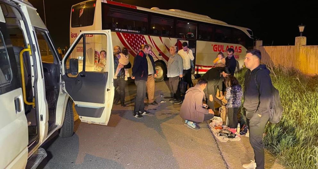 Aksaray’da feci kaza! 8 yaralı