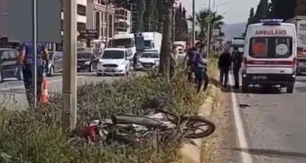 İzmir’de aracın çarptığı motosikletteki çift hayatını kaybetti