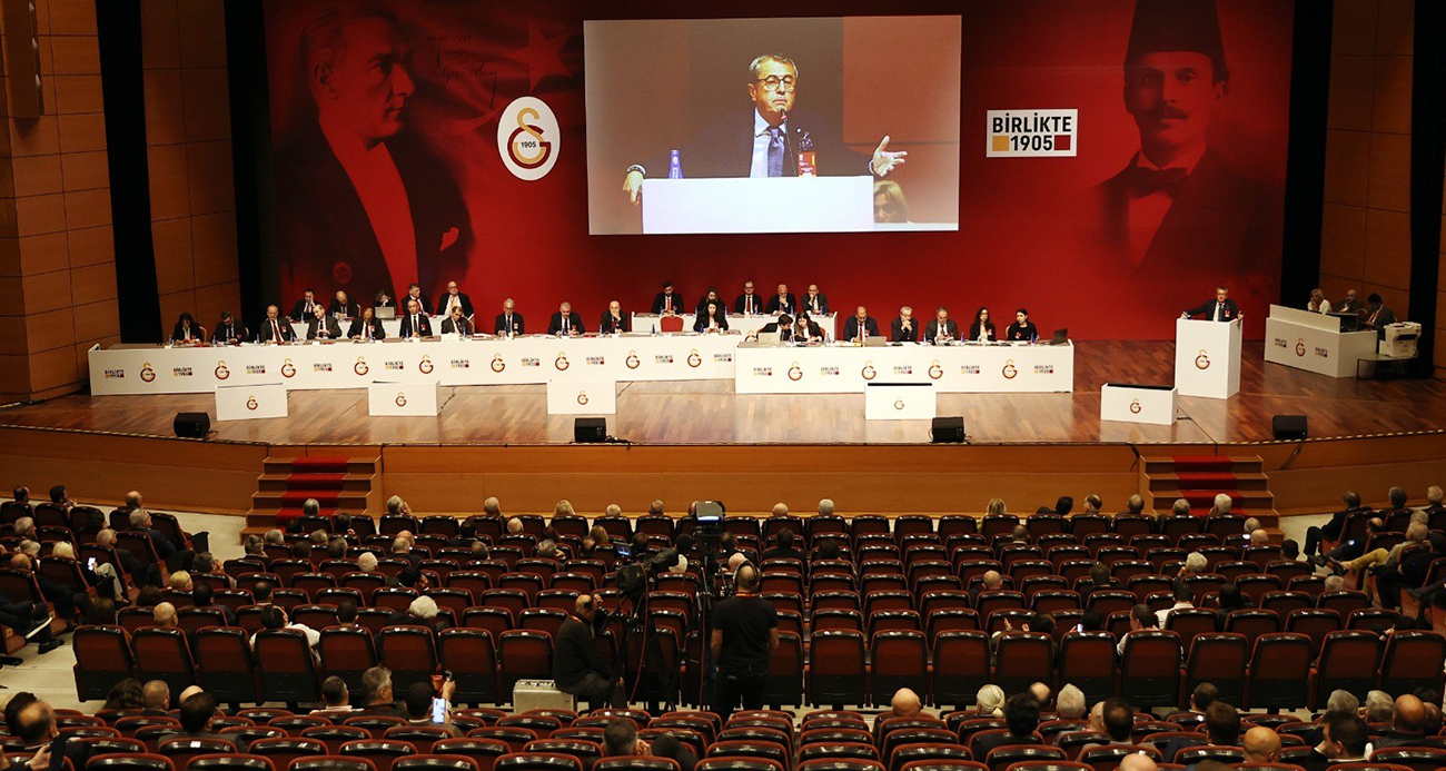 Galatasaray’da 1 Haziran 2024 - 31 Mayıs 2025 dönemi bütçesi kabul edildi
