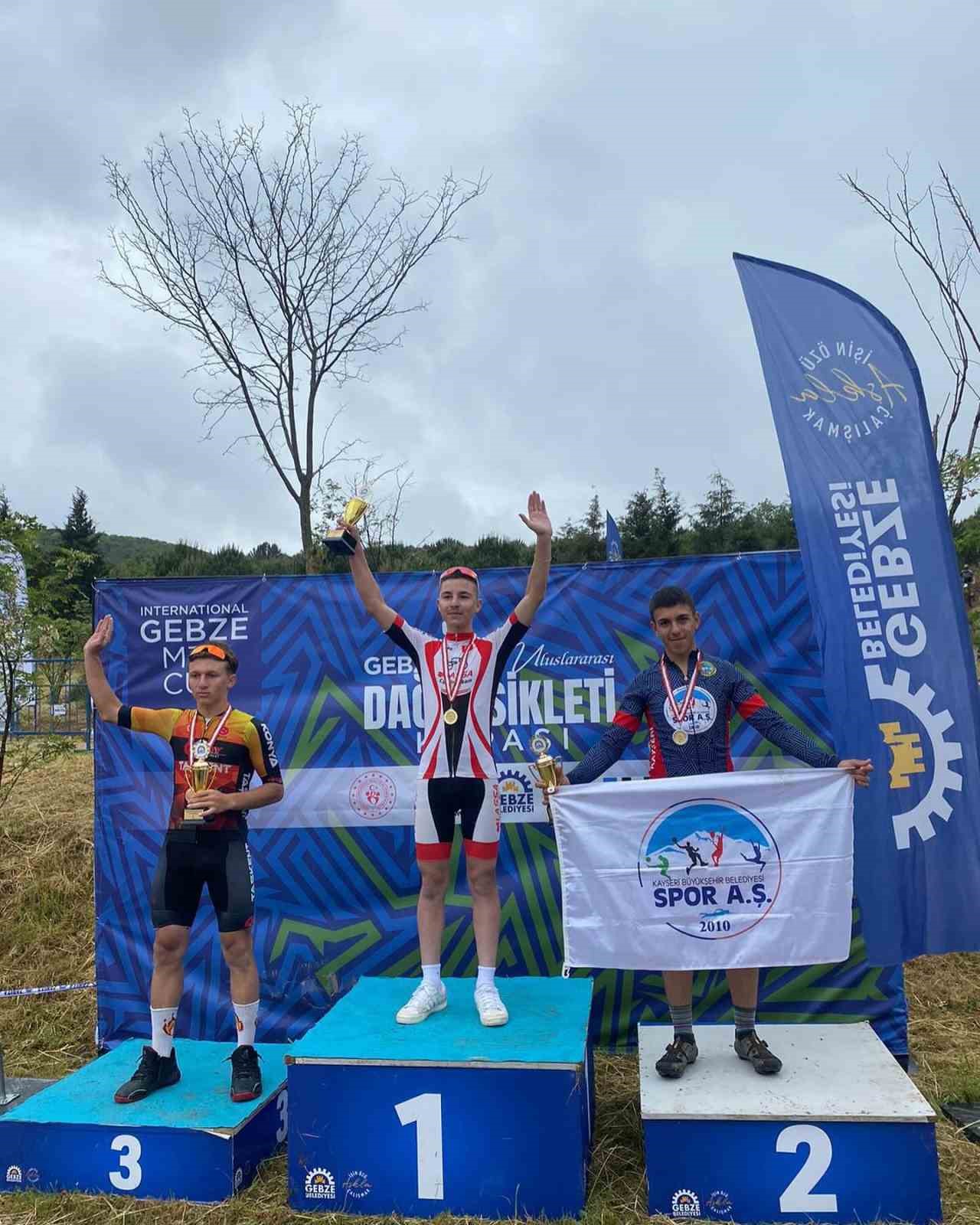 Spor A.Ş. sporcularından MTB Cup C3’te 3 madalya