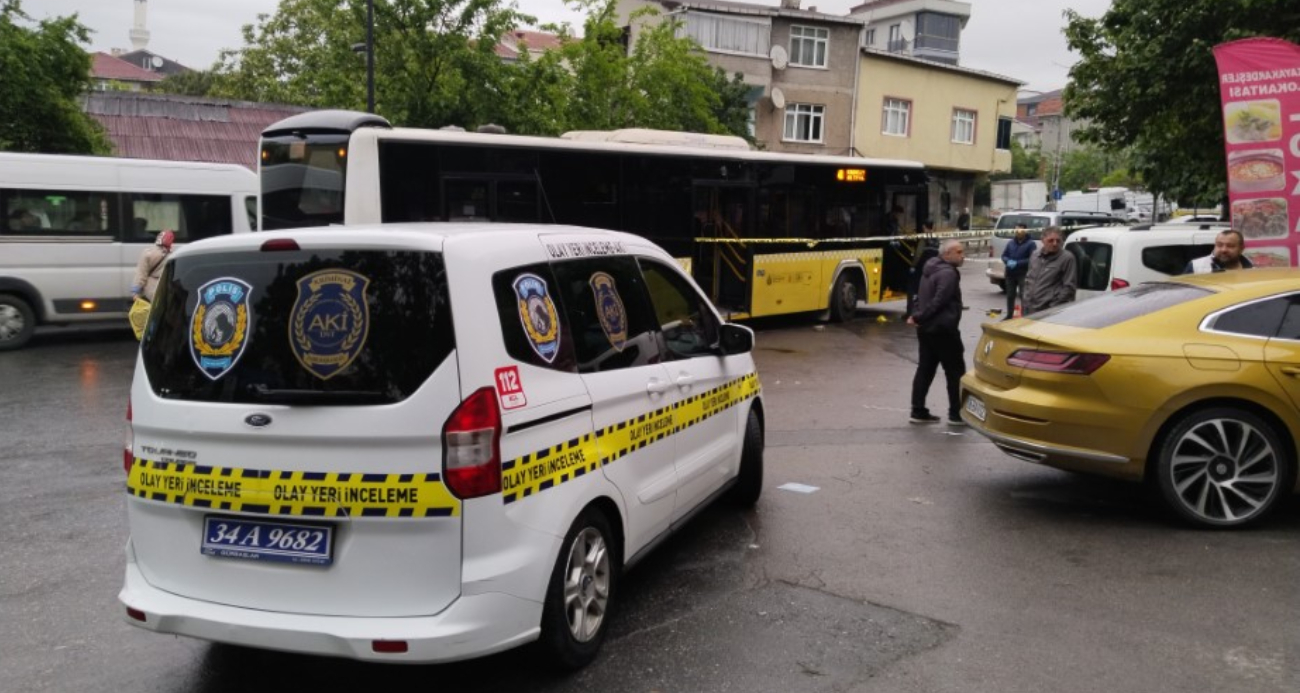 Ümraniye’de otobüs şoförüne silahlı saldırı: 6 el ateş etti