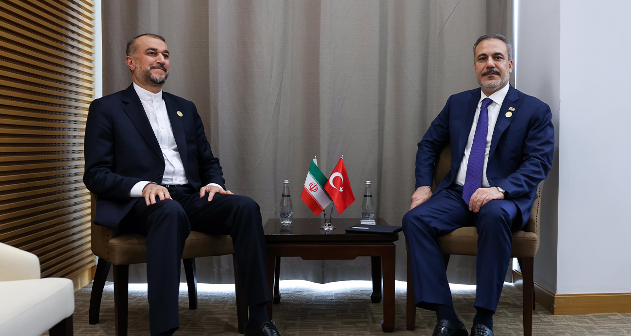 Bakan Fidan, İran Dışişleri Bakanı Abdullahiyan ile görüştü