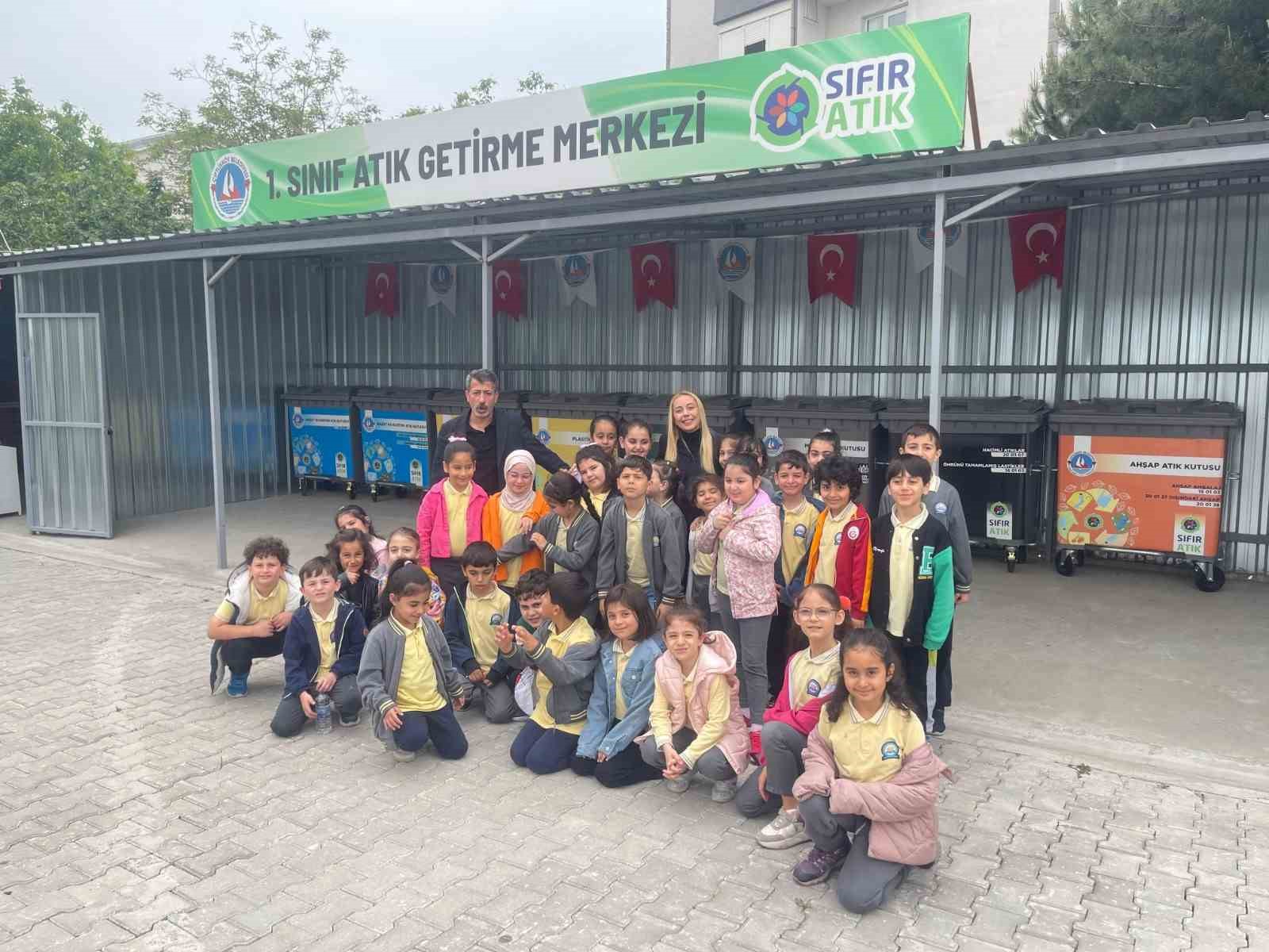 Çiftlikköy’de Sıfır Atık Merkezi 140 öğrenciyi ağırladı