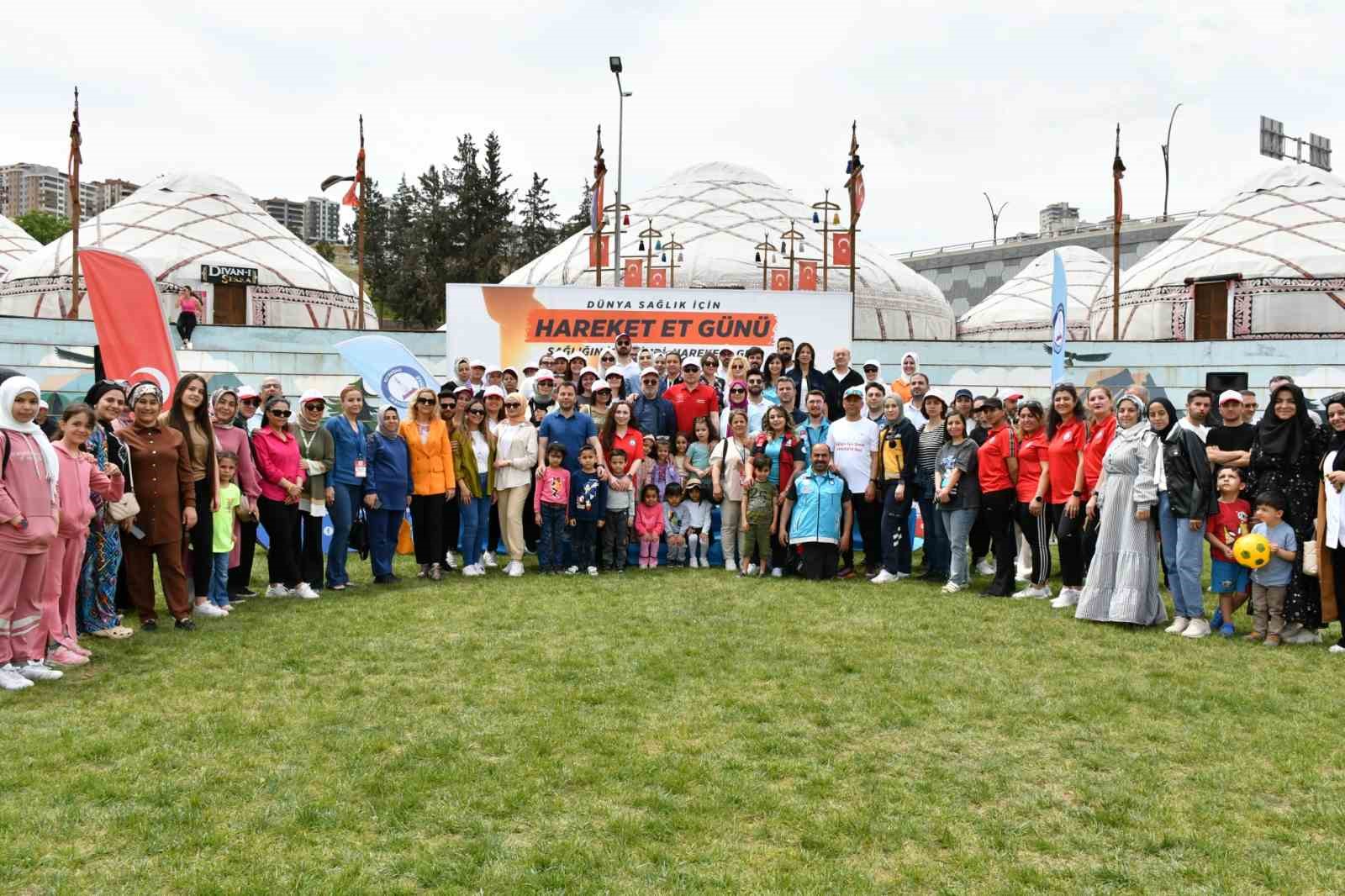 Gaziantep’te ‘Sağlık İçin Harekete Geç’ etkinlikleri düzenlendi