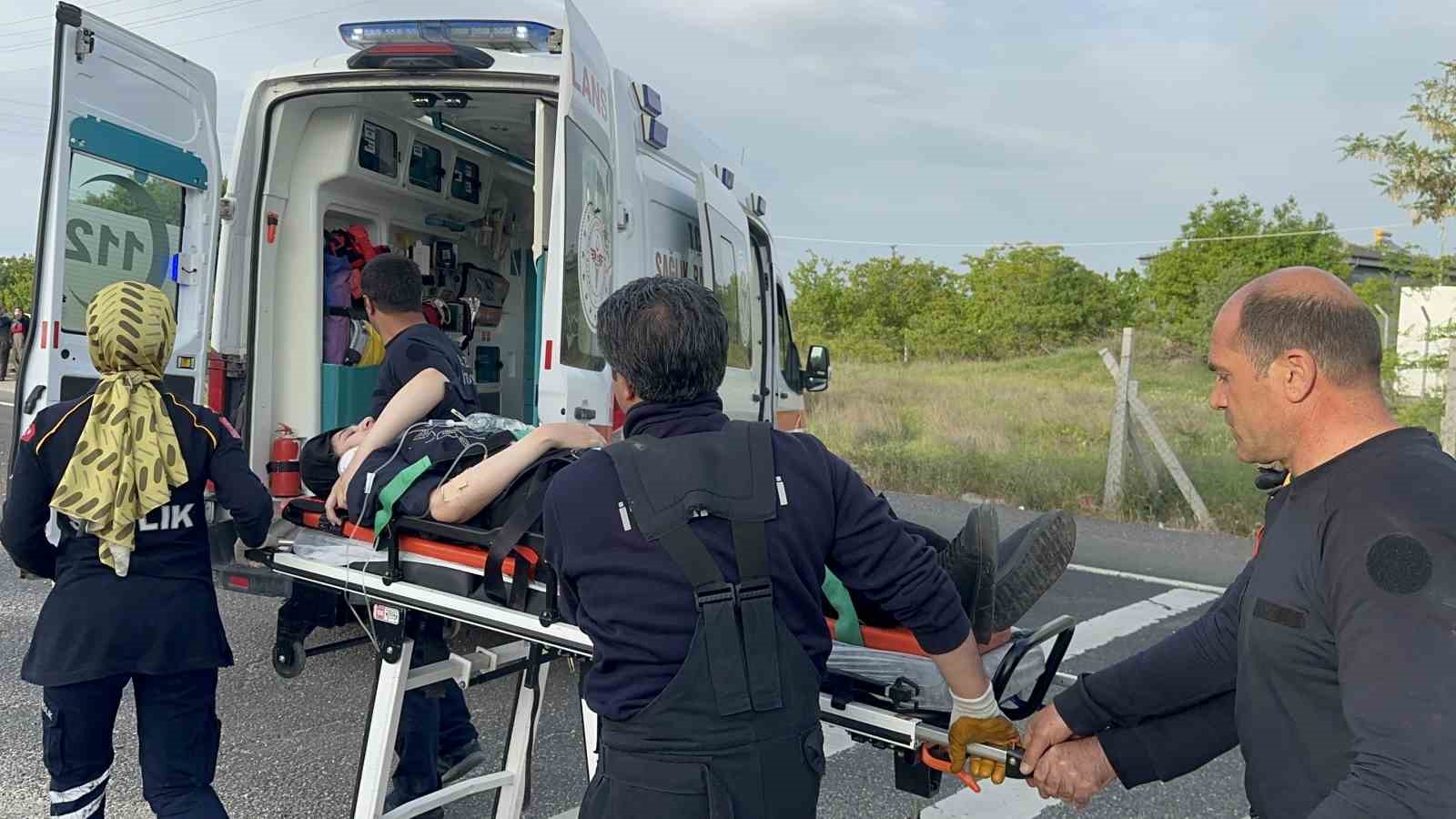 Elazığ’da iki otomobil çarpıştı: 7 yaralı