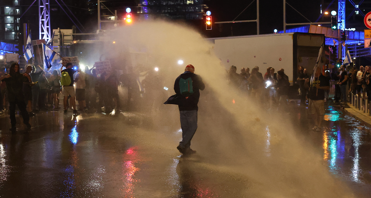 Tel Aviv ve Kudüs’te hükümet karşıtı protesto