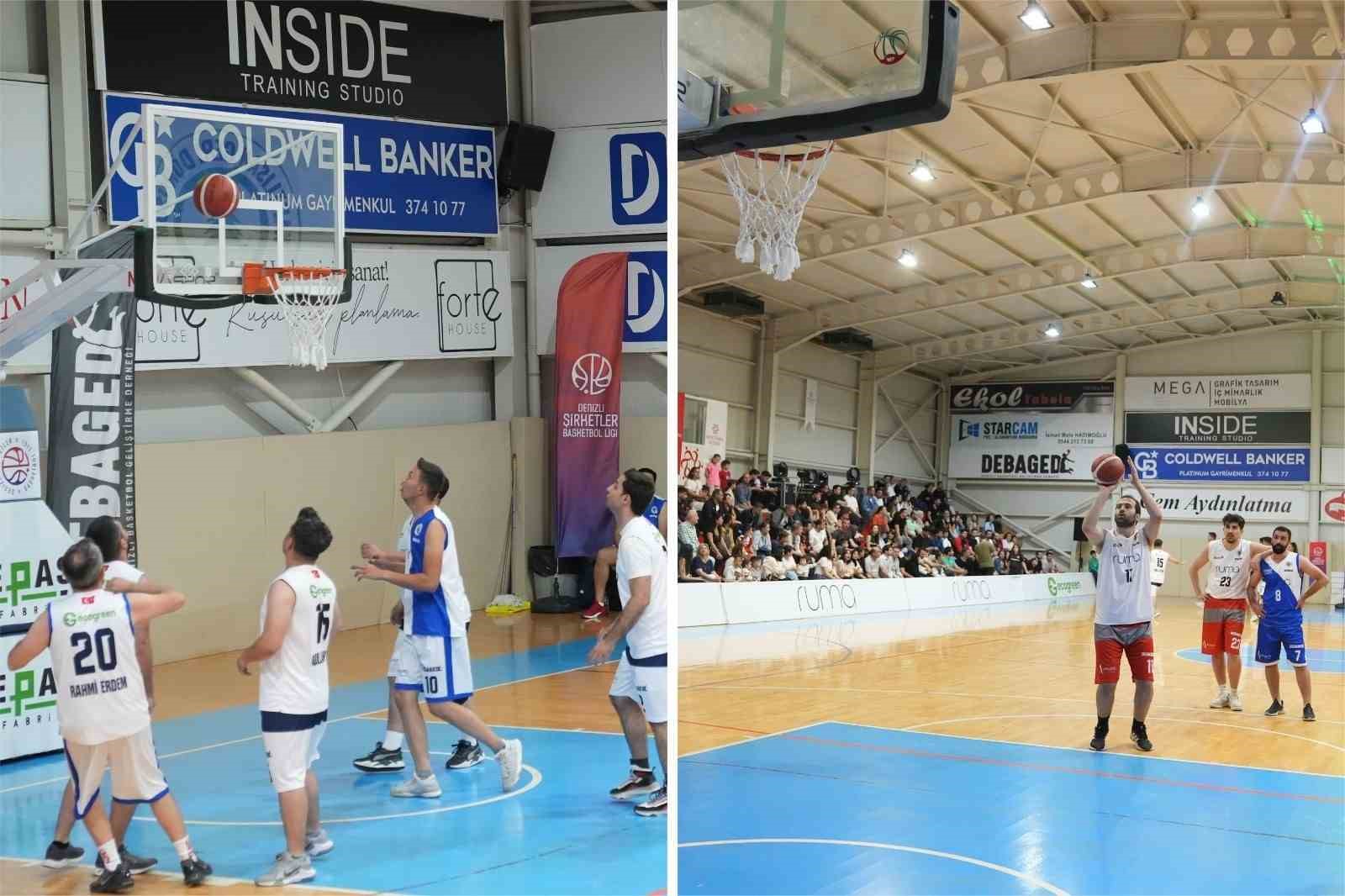 Denizli Şirketler Basketbol Ligi’nde heyecan başladı