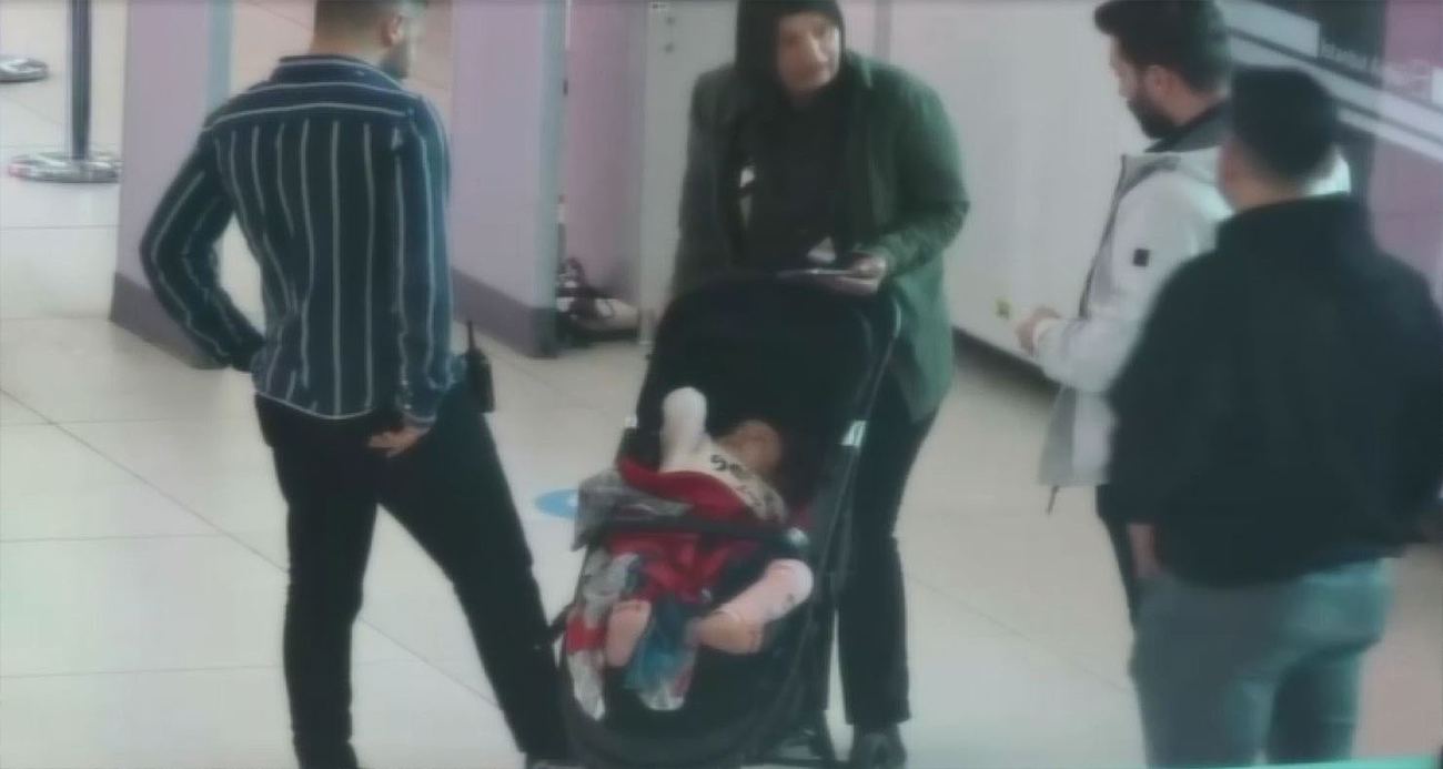 İstanbul Havalimanı’nda ilginç operasyon: Bebek arabasından servet çıktı