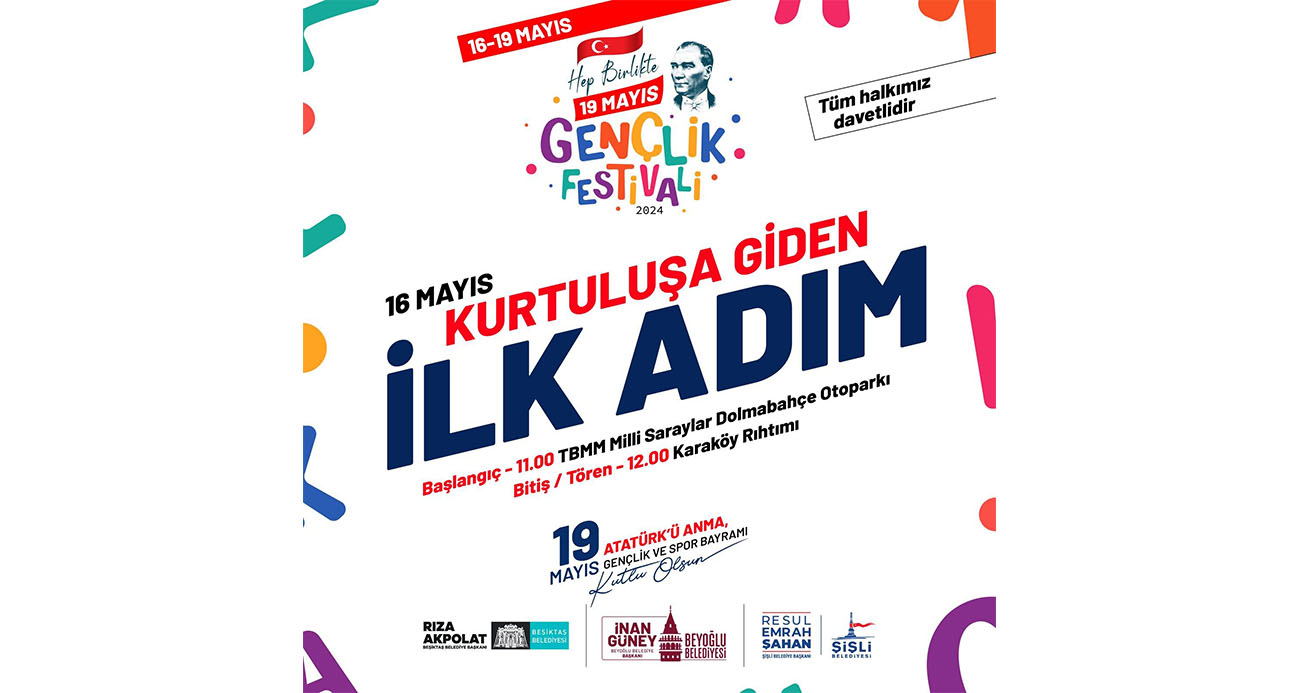 İstanbul’da 3 ilçenin belediye başkanlarından “Kurtuluş’a Giden İlk Adım” yürüyüşü