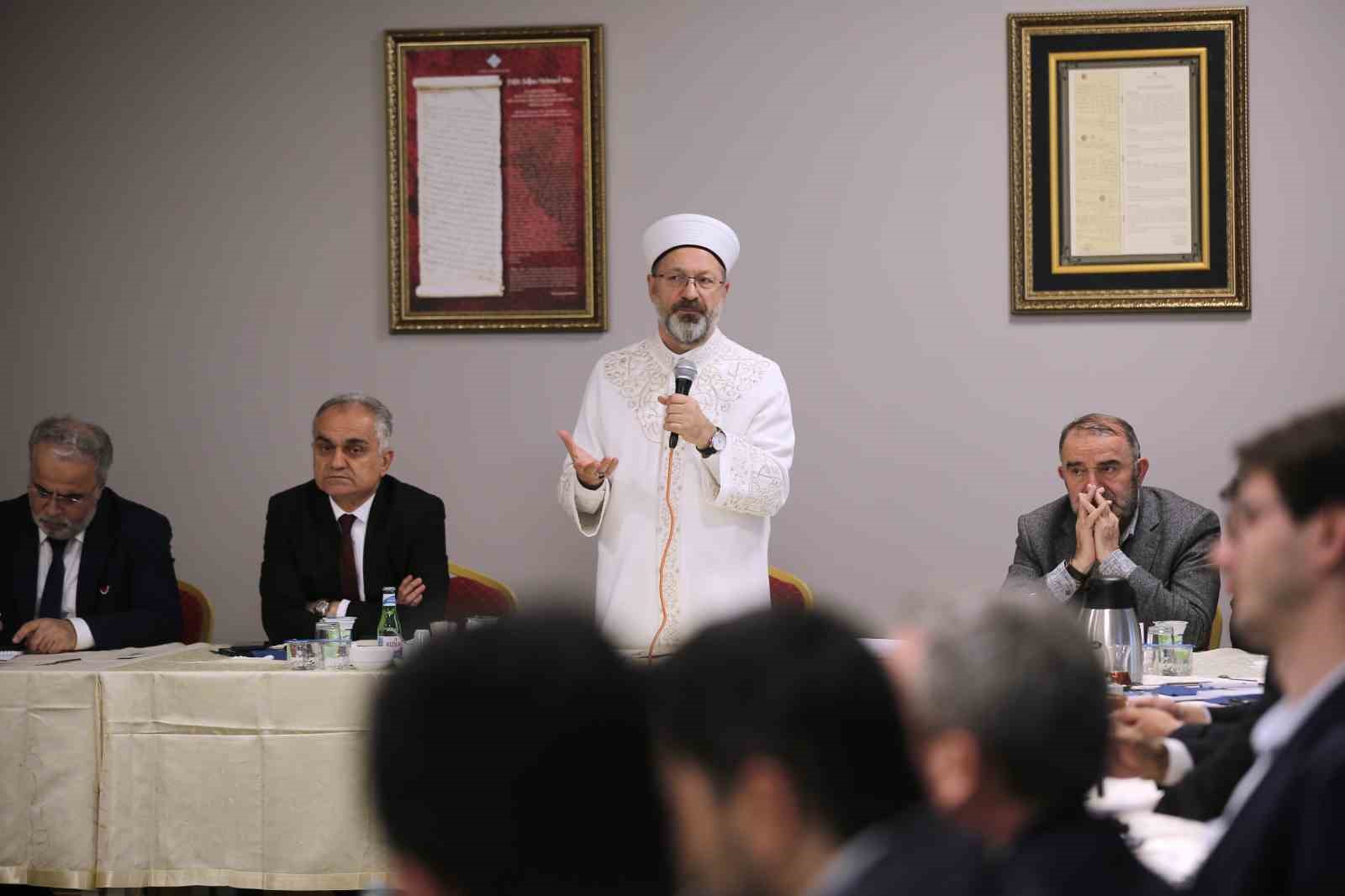 Diyanet İşleri Başkanı Erbaş: 