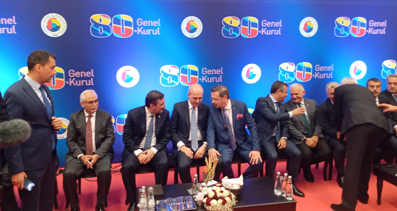 TOBB 80. Genel Kurulu akşam yemeği ATO Congresium’da yapıldı