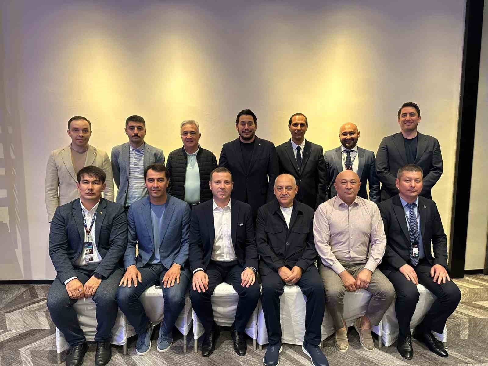 Türk Dili Konuşan Ülkeler İşbirliği Konseyi başkanlığına Türkiye Futbol Federasyonu seçildi