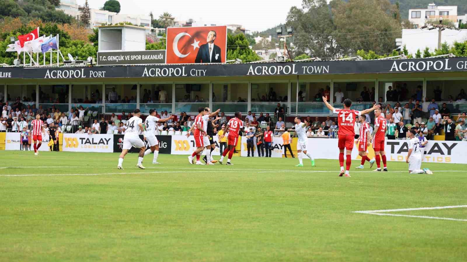 Trendyol 1. Lig: Bodrum FK: 2 - Boluspor: 0