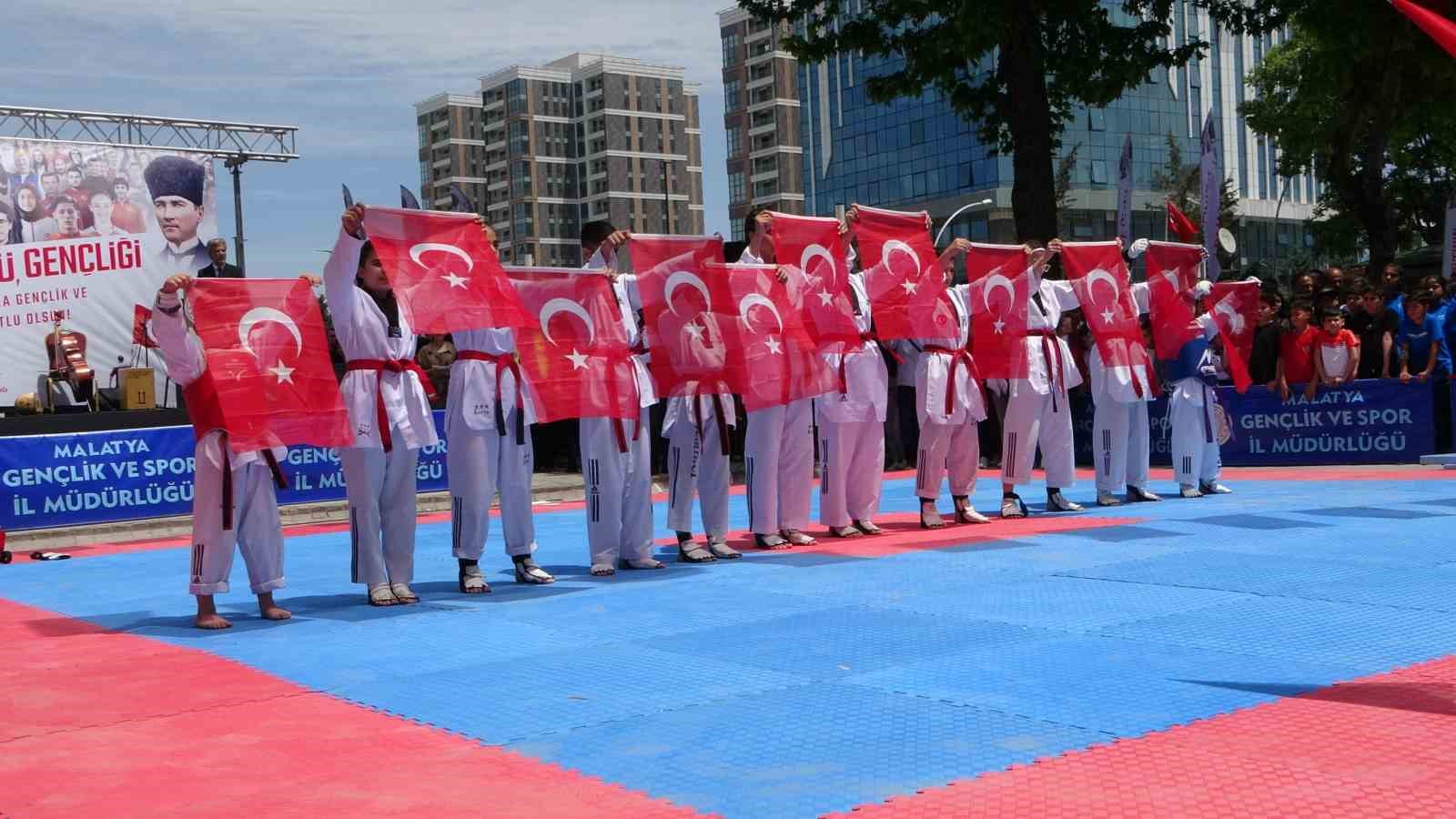 Malatya’da 19 Mayıs coşkusu