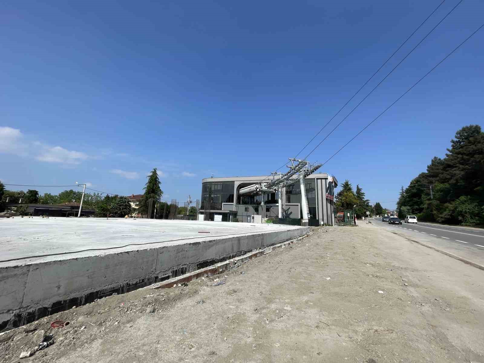 Sakarya’da bir süre önce açılan teleferik mühürlendi