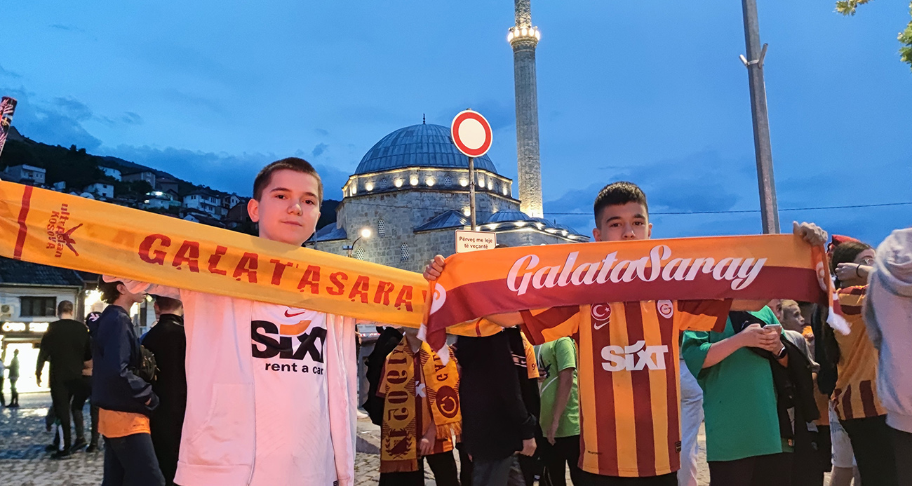 Kosova’da Galatasaray şampiyonluğu coşkusu