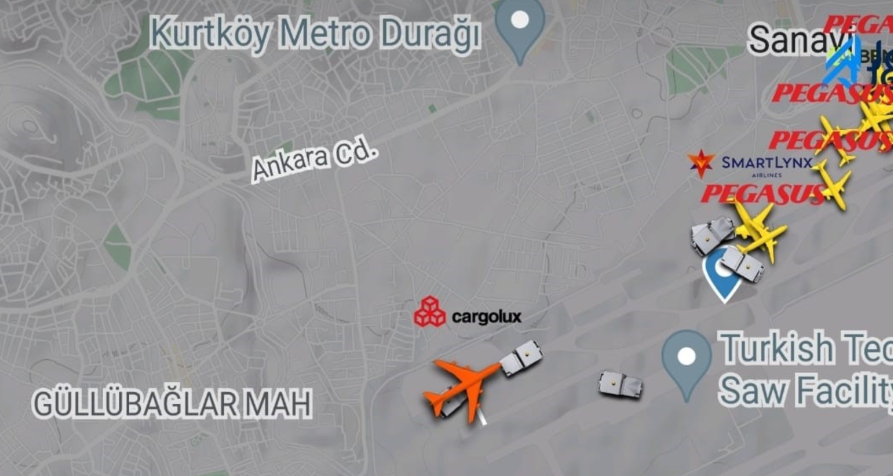 Dammam’a giden kargo uçağı Sabiha Gökçen’e acil iniş yaptı