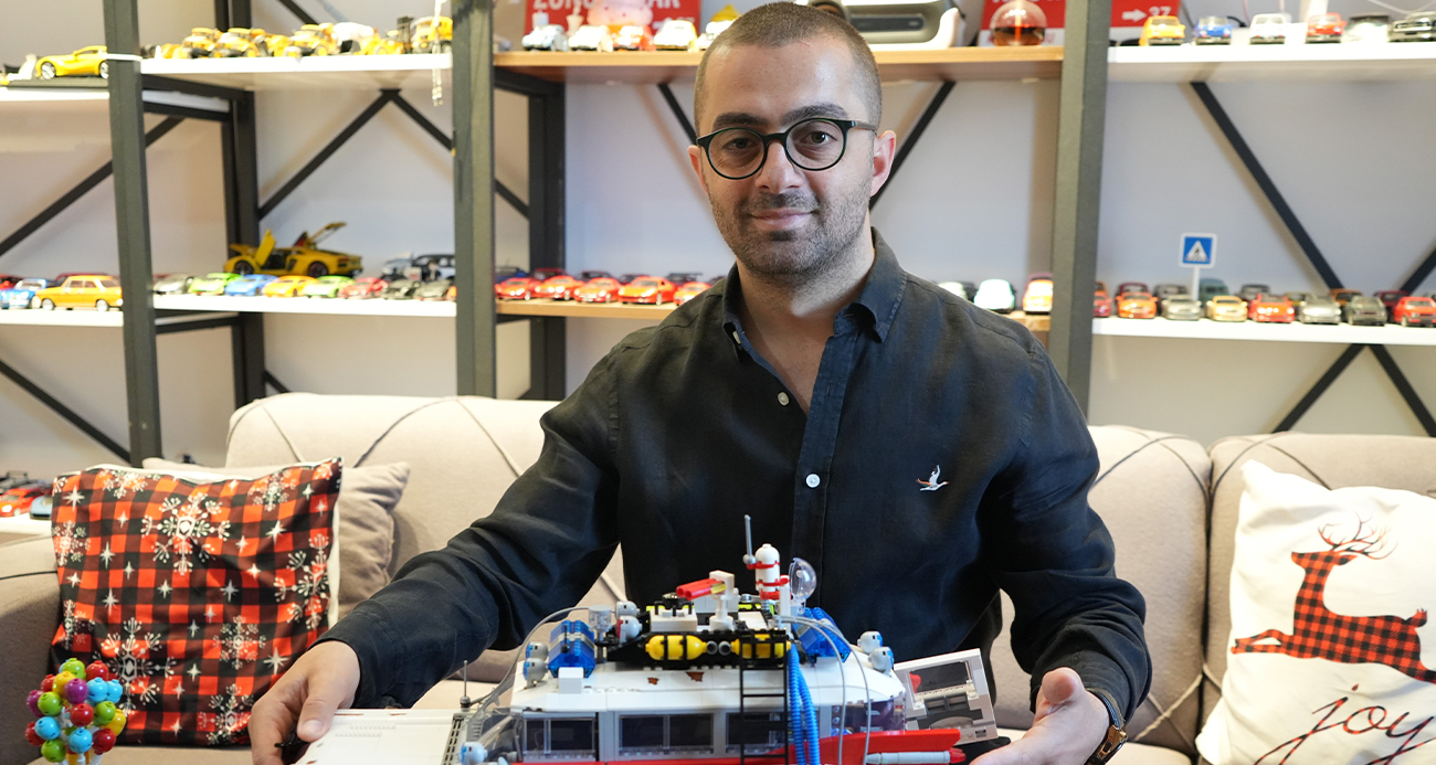 13 yılda yaptığı lego ve model araç koleksiyonu 2 milyon TL değerinde