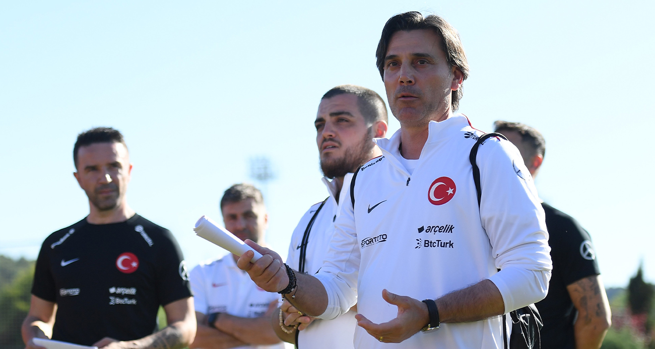 Montella’dan Ümit Millî Takım antrenmanına ziyaret