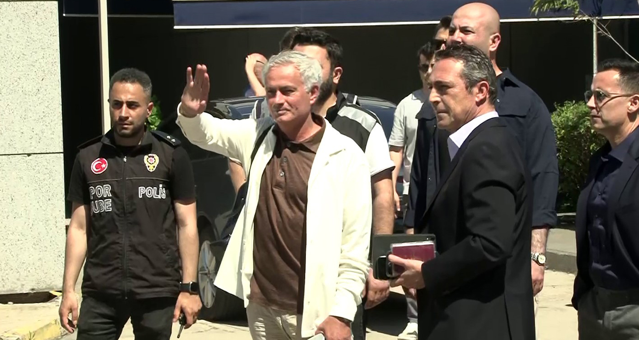 Jose Mourinho, Fenerbahçe için İstanbul’da