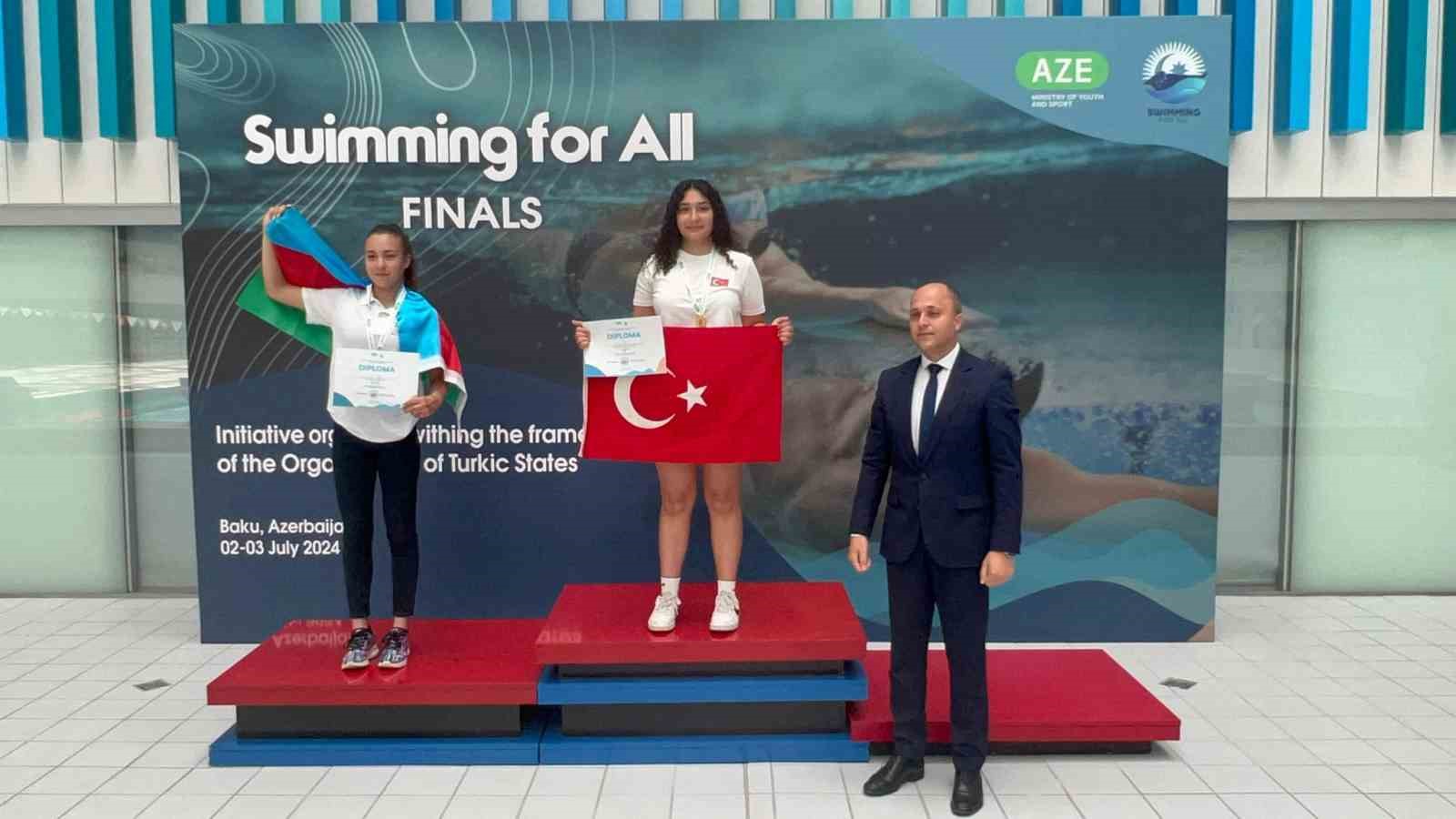 Kayserili sporcular Azerbaycan’dan 3 madalya ile döndü