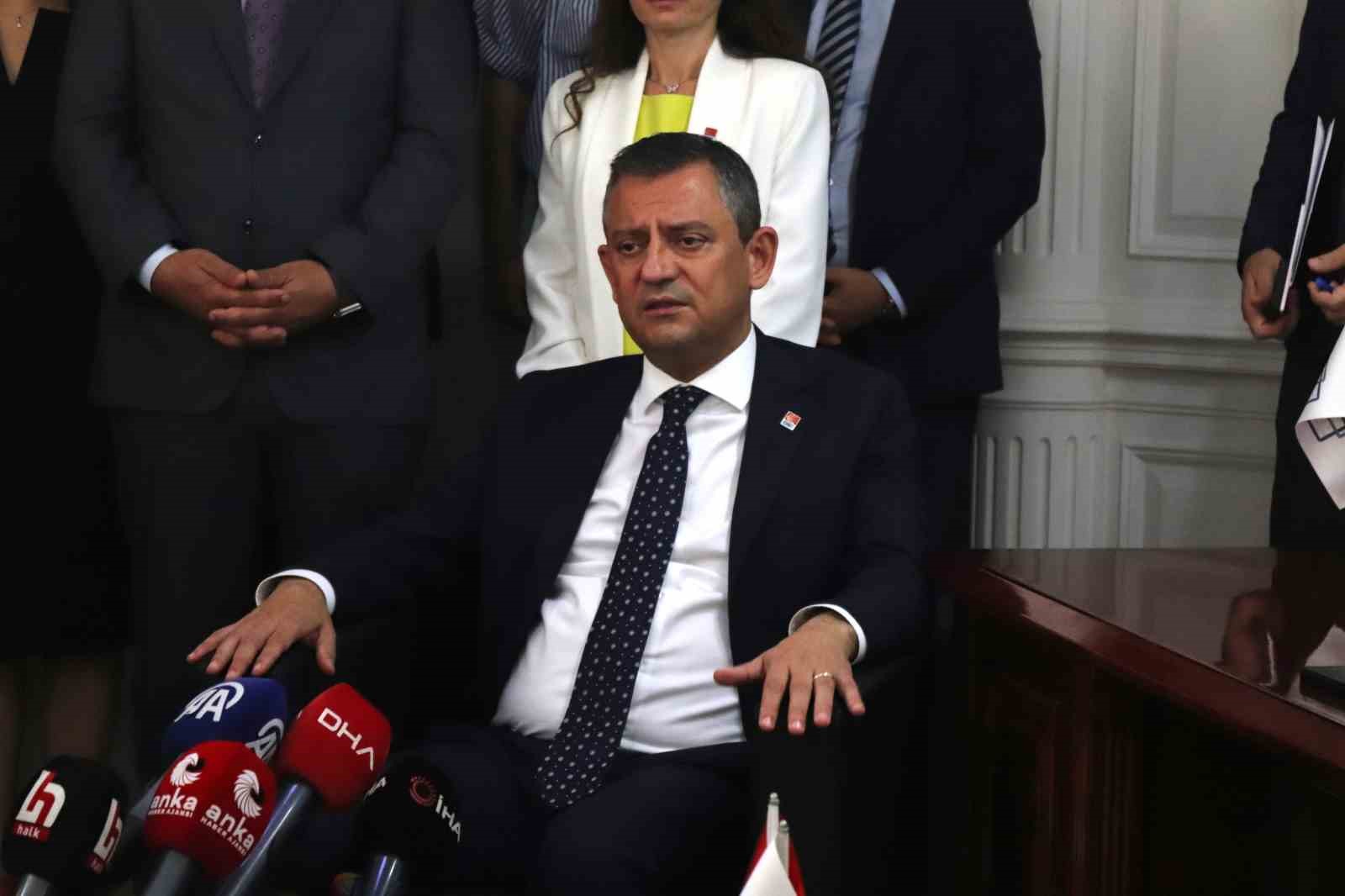 CHP Genel Başkanı Özel: 