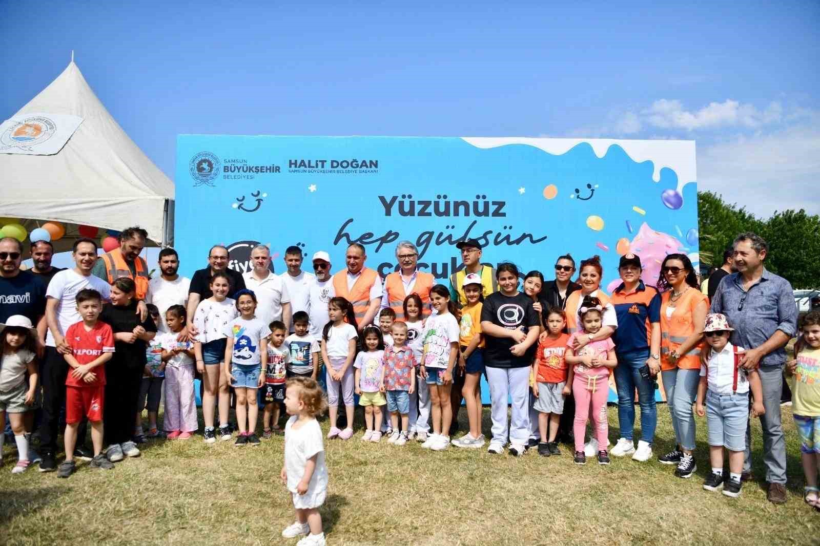 Samsun’da 5’nci Geleneksel Baba Çocuk Şenliği gerçekleşti