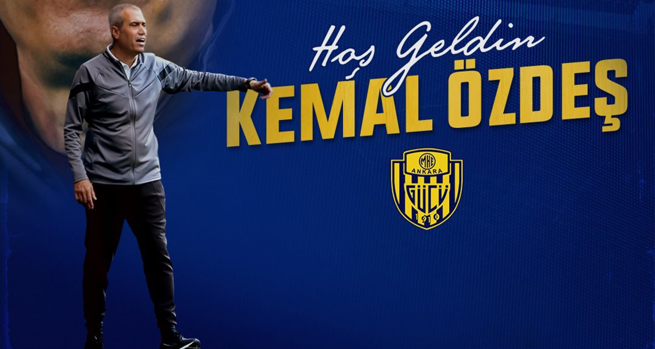 MKE Ankaragücü’nün yeni teknik direktörü Kemal Özdeş oldu