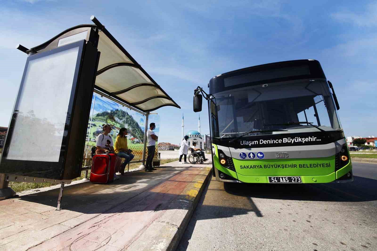 Sakarya Büyükşehir otobüsleri bayramın 4 günü de ücretsiz