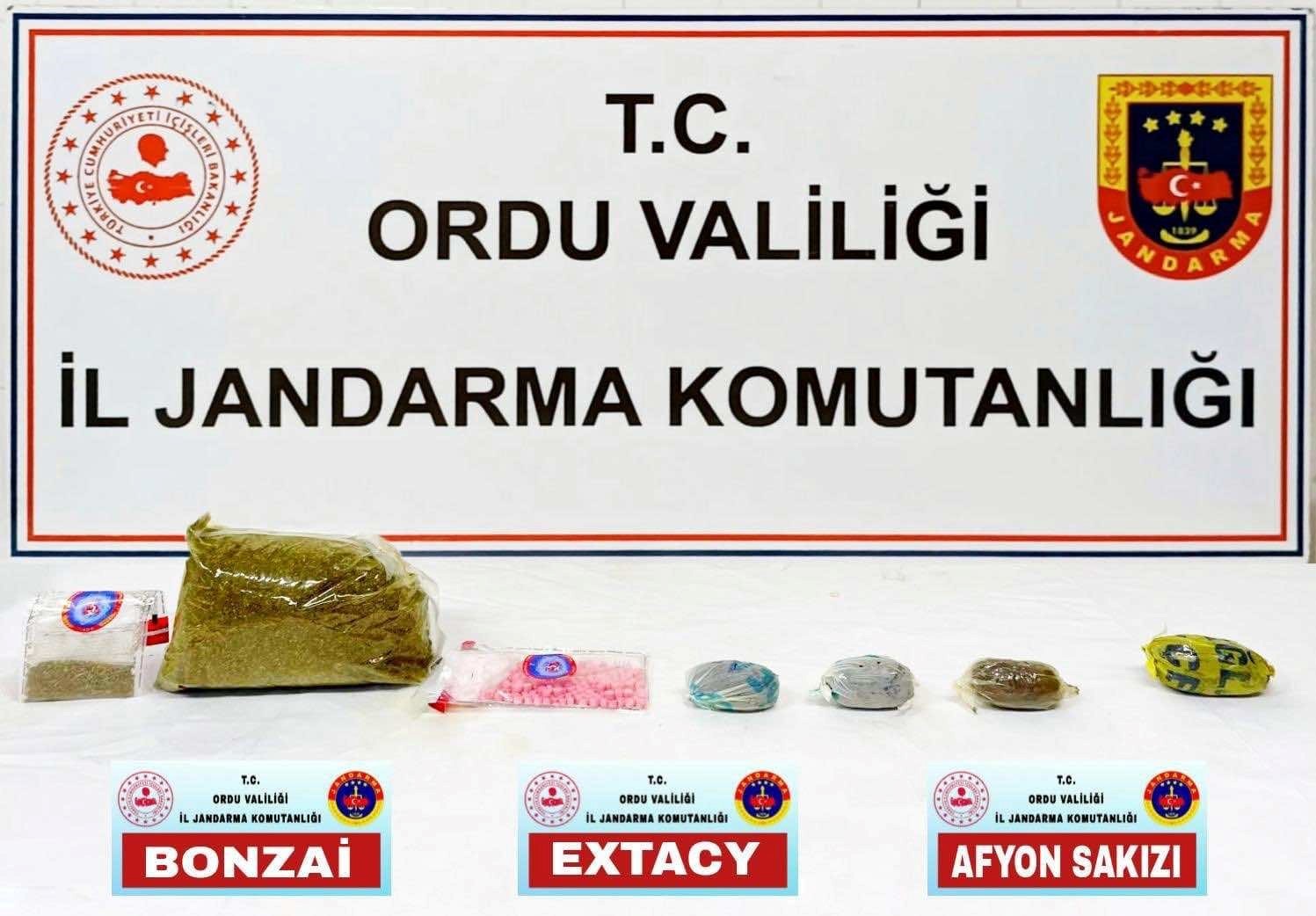 Ordu’da Jandarma KOM ekiplerinin 5 aylık faaliyeti açıklandı: 13 tutuklama