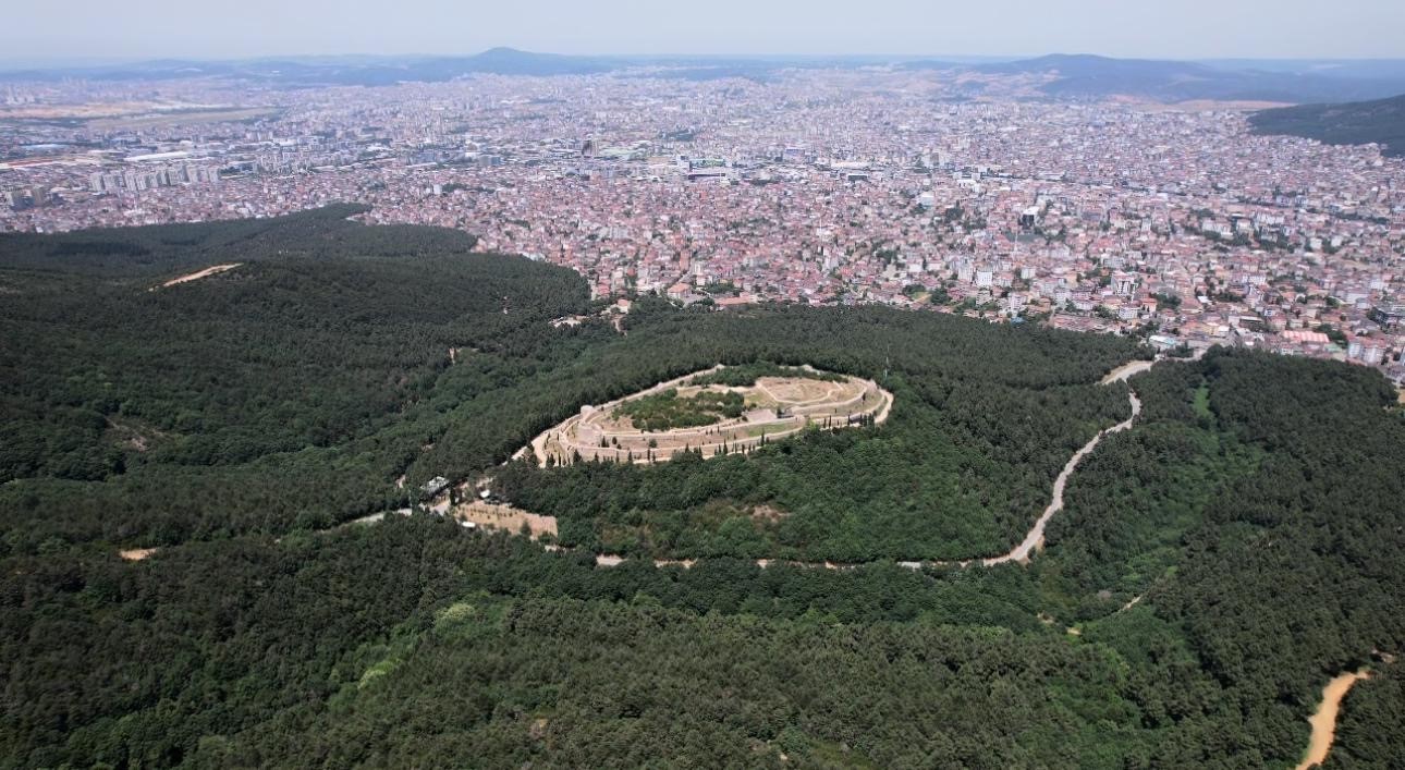 Aydos Ormanı havadan görüntülendi