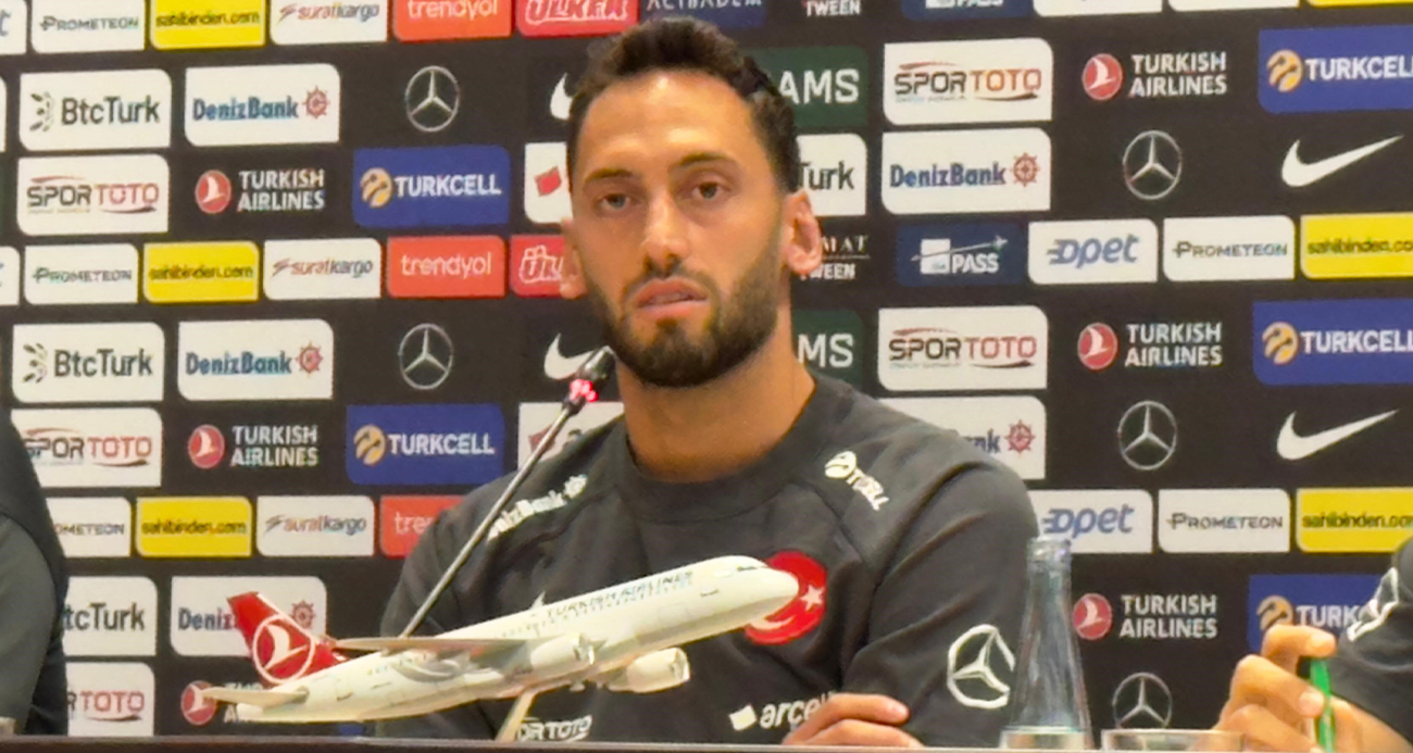 Hakan Çalhanoğlu: “Çekya maçına odaklanıp, inşallah grup etabını geçeceğiz”